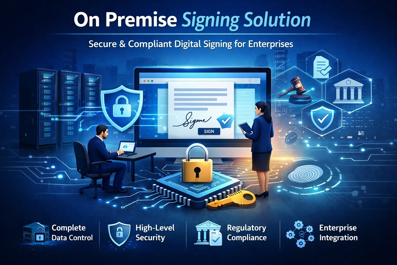 On Premise Signing Solution – Secure & Compliant Digital Signing for Enterprises