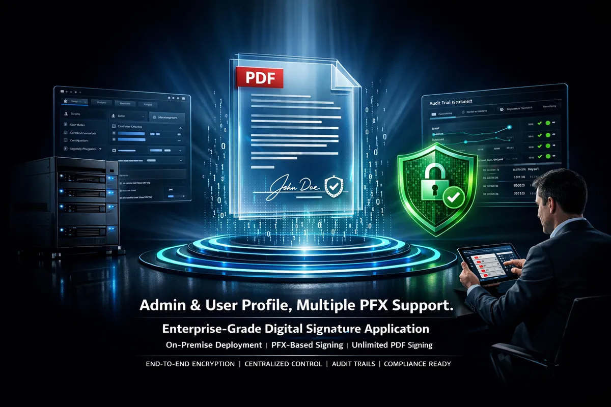 Artigor Signer On Prem